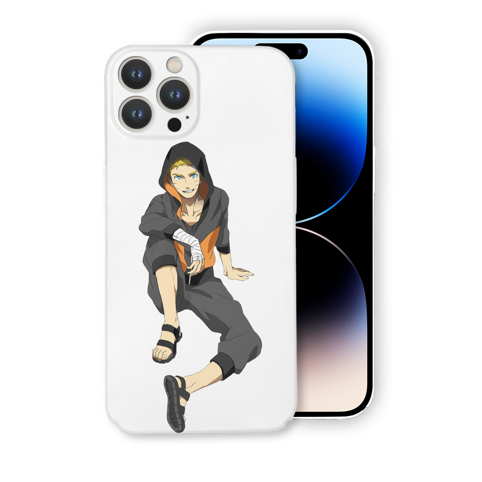 （画像用） NARUTO -ナルト- うずまき ナルト Uzumaki Naruto 【iPhone 14シリーズ対応】ハードケース